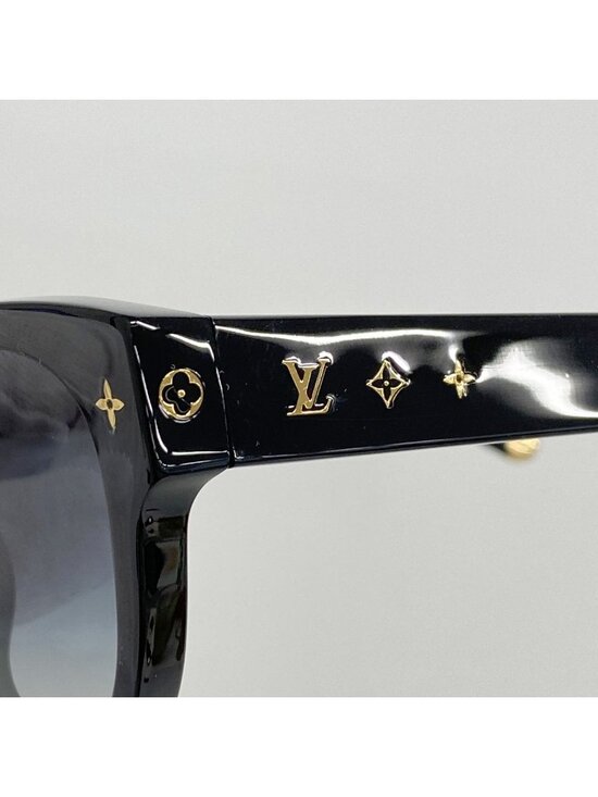 Louis Vuitton Sunglasses Monogram Flower My Round Black Cles Dies Eyewear